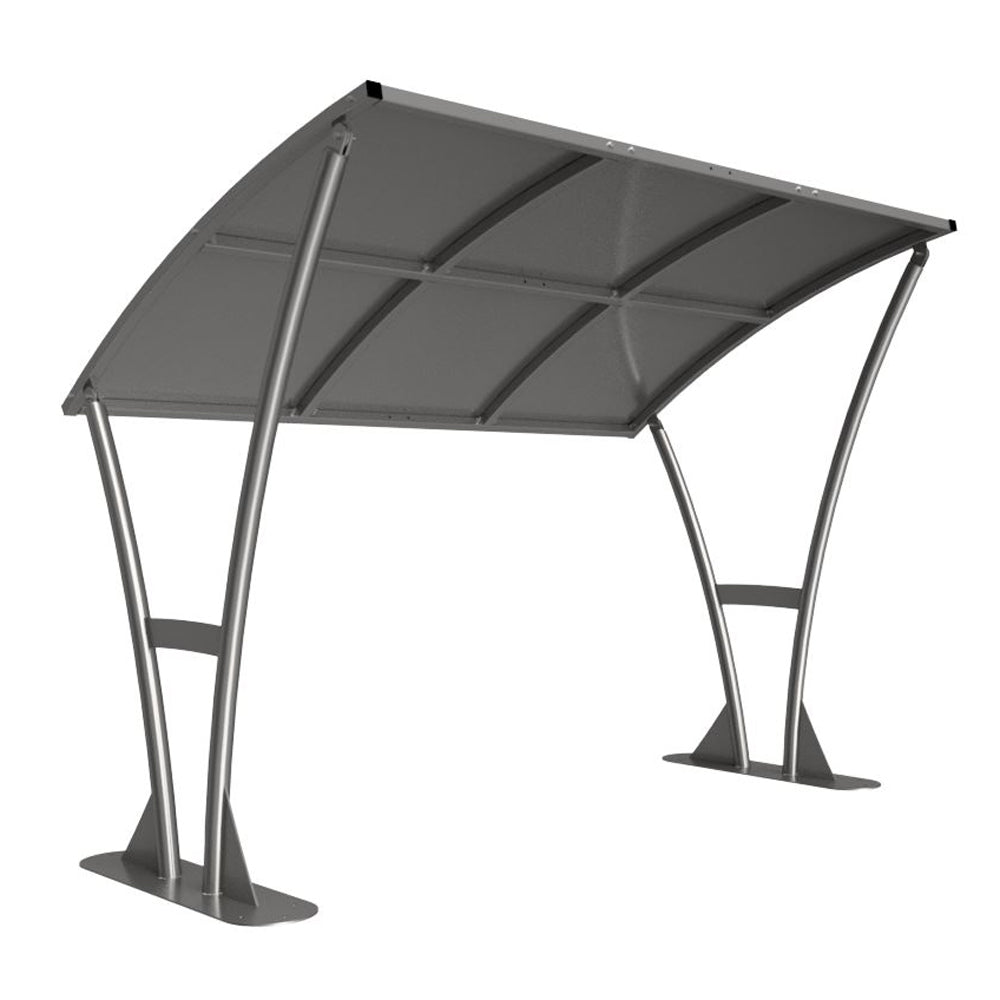 Autopa Newton Bike Shelter (Galvanised Sheet / 3 Metre)