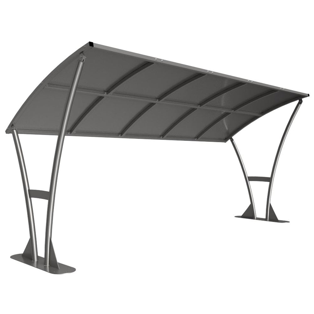 Autopa Newton Bike Shelter (Galvanised Sheet / 5 Metre)