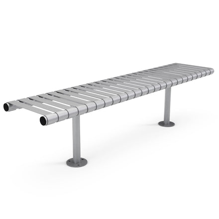 Autopa Rockingham Backless Bench 1.75m (Bolt Down / 300 / Galvanised)