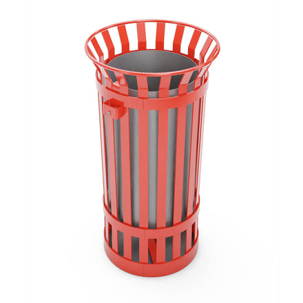 Autopa Steel Flared Top Litter Bin