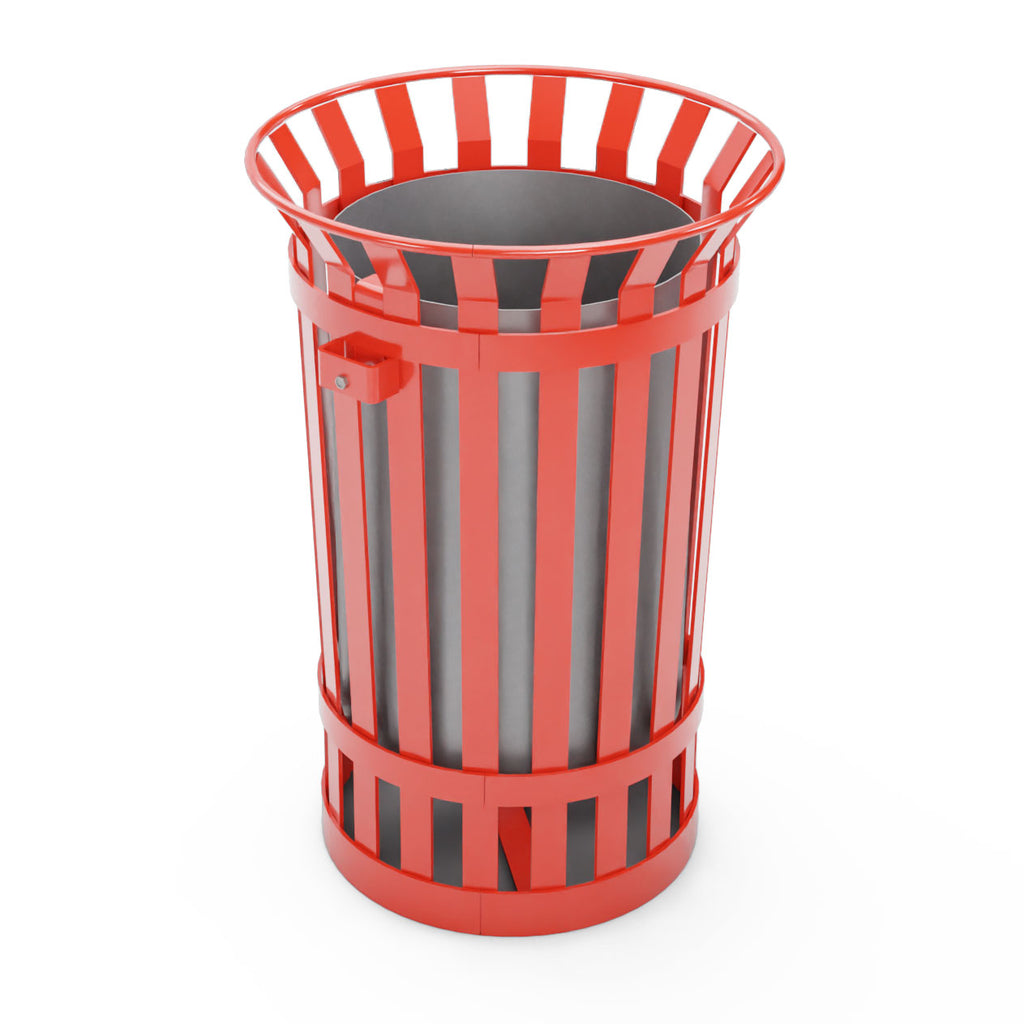 Autopa Steel Flared Top Litter Bin 89L