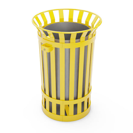 Autopa Steel Flared Top Litter Bin 89L