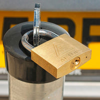 Autopa 40mm Brass Padlock - Perfect for TopLok Bollards
