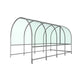Autopa Barrel Roof Trolley Shelter 4m (No Fixings)