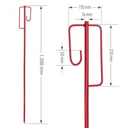 Traffic Line Barrier Tape Stand