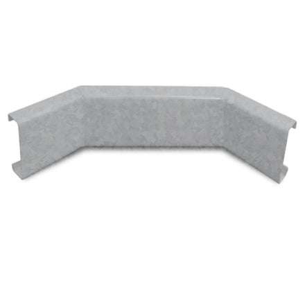 Black Bull Impact Guard Rail Internal Corner (Galvanised)