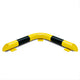 Black Bull Corner Collision Protection Bar Powder Coated Yellow/Black