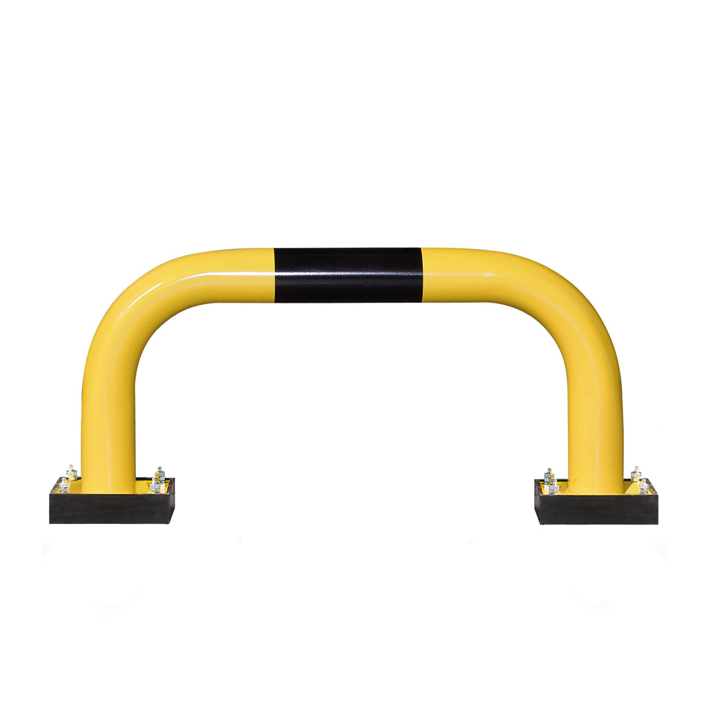 Black Bull 76mm Flex Hoop Warehouse Barrier Guard Rail (Powder Coated / 390mm / 750mm)