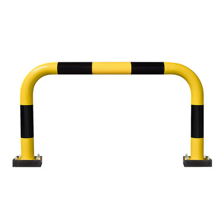 Black Bull 76mm Flex Hoop Warehouse Barrier Guard Rail (Powder Coated / 640mm / 1000mm)