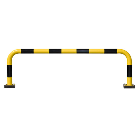 Black Bull 76mm Flex Hoop Warehouse Barrier Guard Rail (Powder Coated / 640mm / 2000mm)