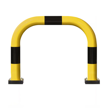 Black Bull 76mm Flex Hoop Warehouse Barrier Guard Rail (Powder Coated / 640mm / 750mm)