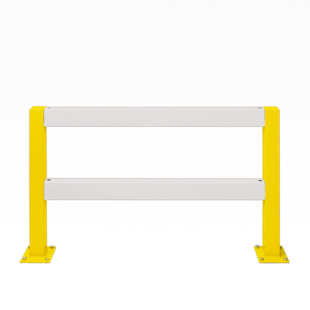 Safety Impact Railing Black Bull Heavy Duty Impact Protection Railing System Post – Start ...