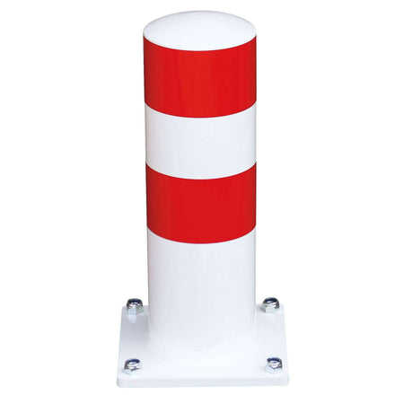 Black Bull HGV Parking Bollard 159mm Diameter (Red & White)