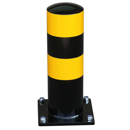 Black Bull HGV Parking Bollard 159mm Diameter (Yellow & Black)