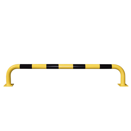 Black Bull 76mm Warehouse Hoop Barrier Guard Rail Yellow (Powder Coated / 350mm / 2000mm)