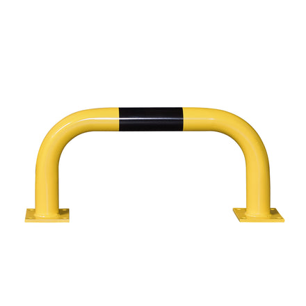 Black Bull 76mm Warehouse Hoop Barrier Guard Rail Yellow (Powder Coated / 350mm / 750mm)