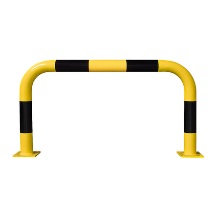 Black Bull 76mm Warehouse Hoop Barrier Guard Rail Yellow (Powder Coated / 600mm / 1000mm)