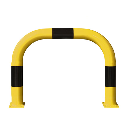 Black Bull 76mm Warehouse Hoop Barrier Guard Rail Yellow (Powder Coated / 600mm / 750mm)