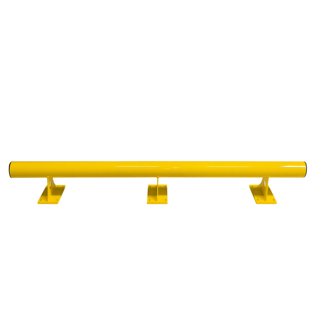 Black Bull Raised Collision Bar Powder Coated Yellow (2000mm)