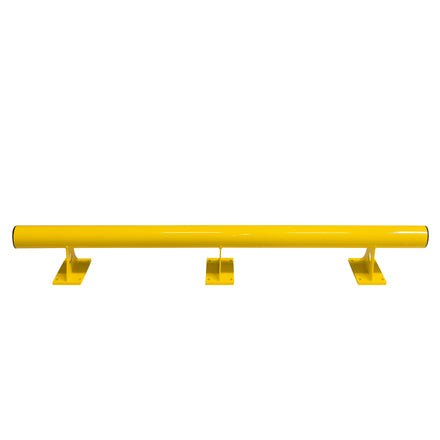 Black Bull Raised Collision Bar Powder Coated Yellow (2000mm)