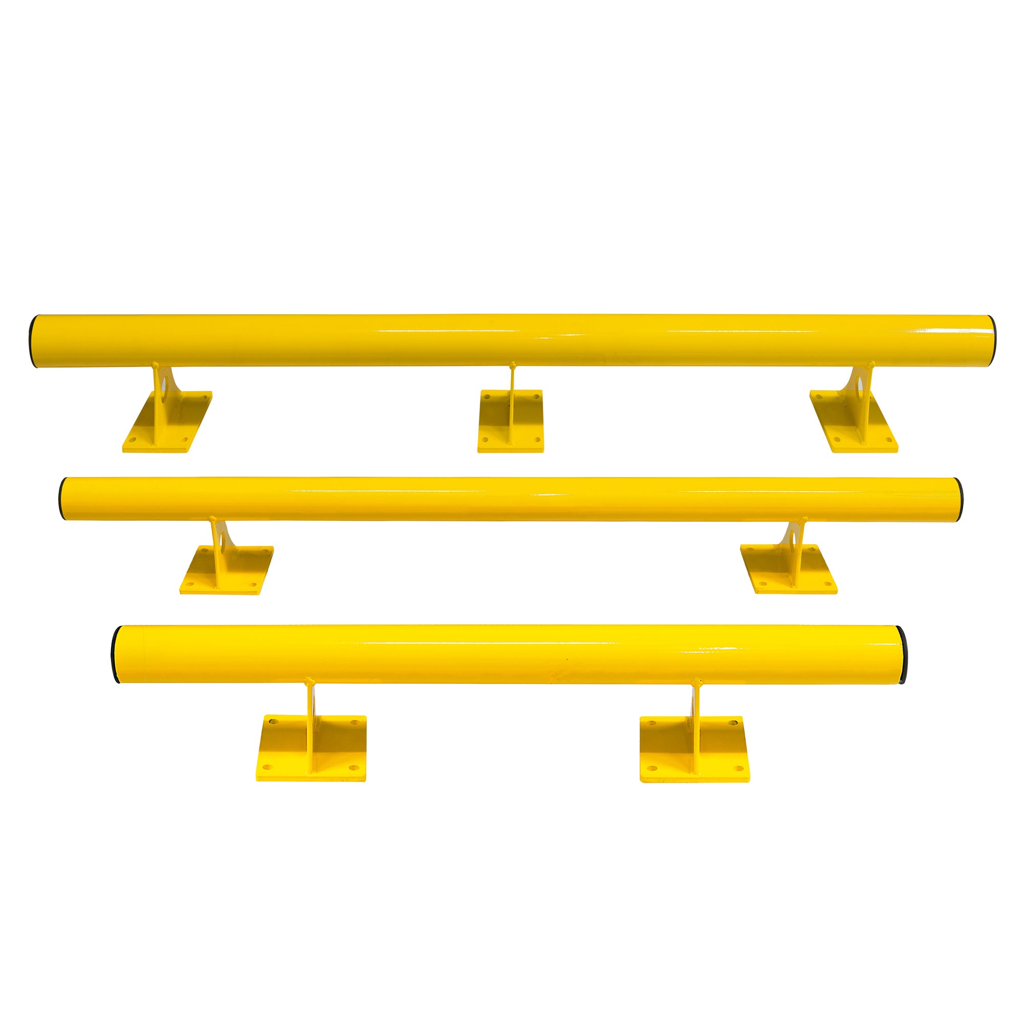 Black Bull Raised Collision Bar Powder Coated Yellow – Start Safety UK