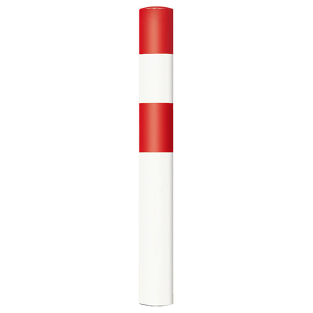 Black Bull Heavy Duty Fixed Bollard (Red & White / 90mm / Sub-Surface Mounted)