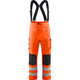 Blaklader 1306 Hi Vis Rain Trousers Hi Vis Orange Navy Blue Main