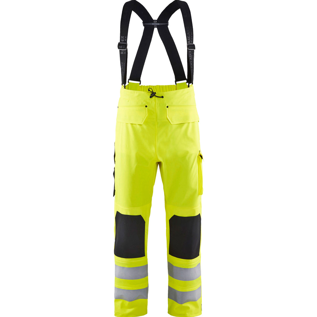 Blaklader 1306 Hi Vis Rain Trousers Hi Vis Yellow Main