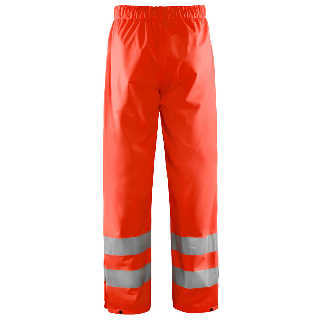 Blaklader 1384 Hi-Vis Red Rain Trousers