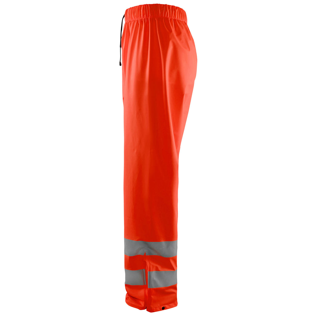 Blaklader 1384 Hi-Vis Red Rain Trousers