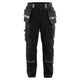 Blaklader 1461 Flame Resistant Craftsman Trousers Black Grey Main