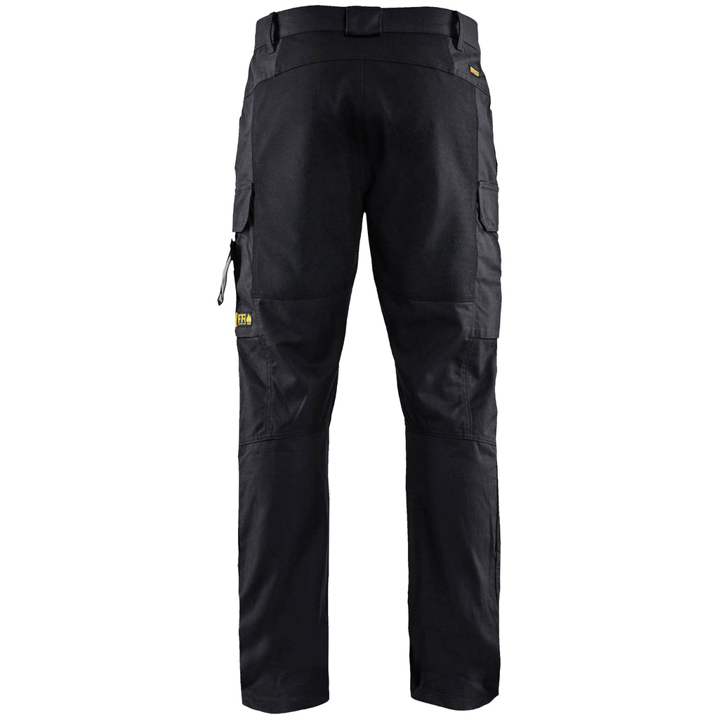 Blaklader 1486 Flame Resistant Inherent Trousers With Stretch Black Back