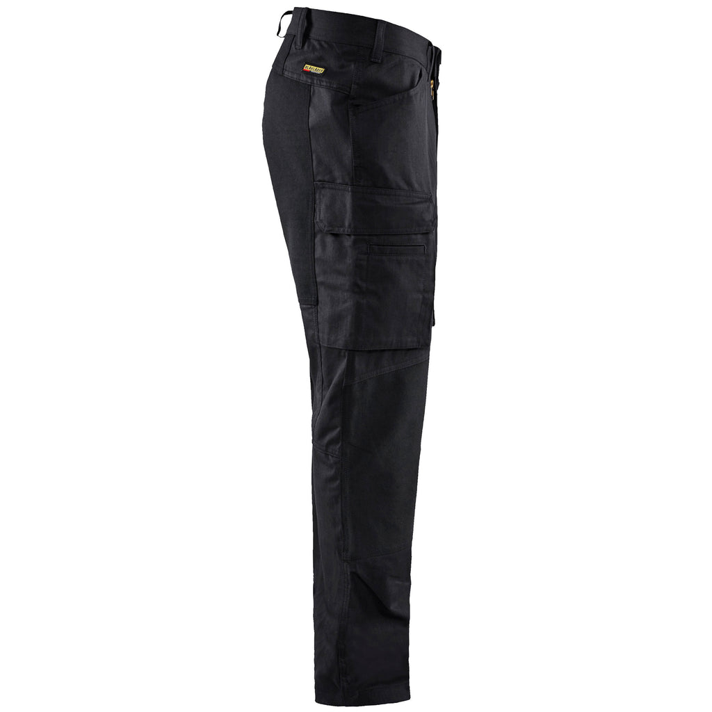 Blaklader 1486 Flame Resistant Inherent Trousers With Stretch Black Right