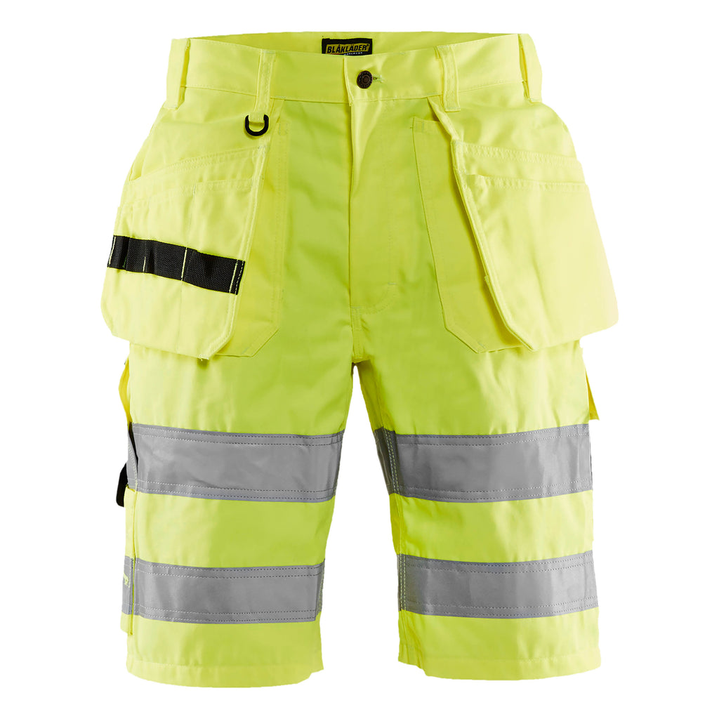 Blaklader 1535 Hi Vis Shorts Hi Vis Yellow Main