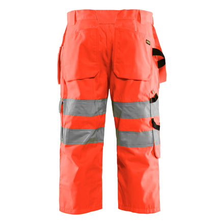 Blaklader 1539 Hi Vis Pirate Shorts Hi Vis Red Back