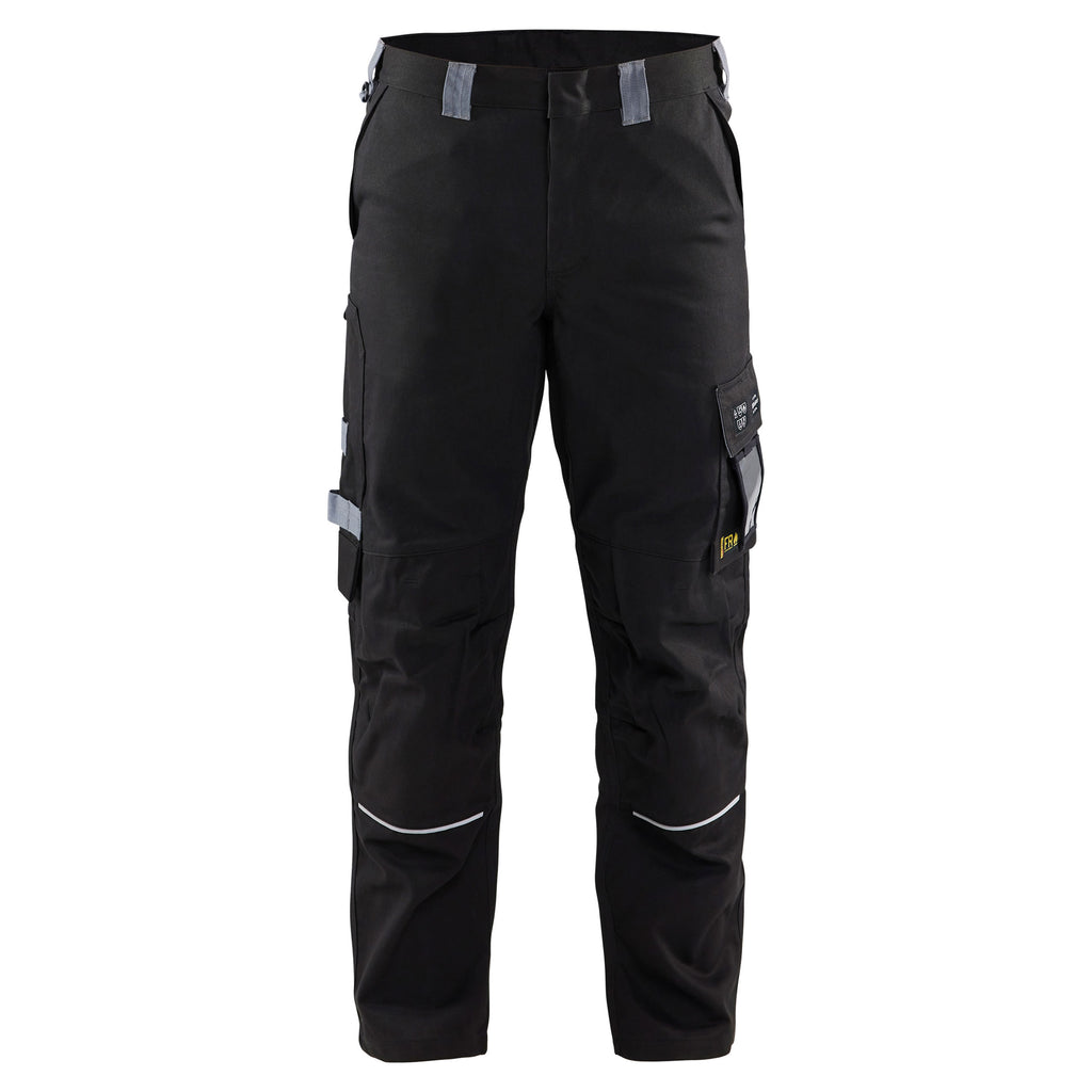 Blaklader 1561 Anti Flame Trousers Black Grey Main