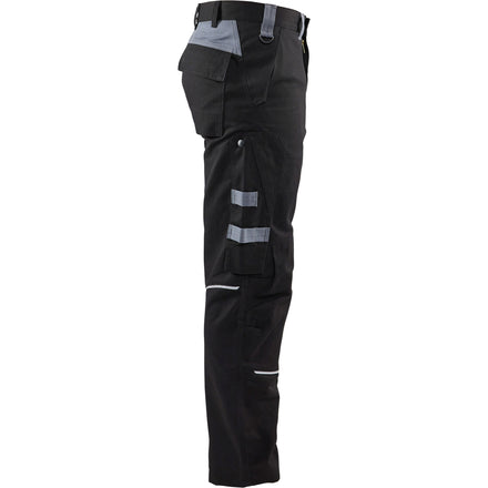 Blaklader 1561 Anti Flame Trousers Black Grey Right