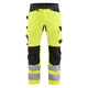 Blaklader 1703 Hi-Vis Yellow/Black Hi-Vis Trousers