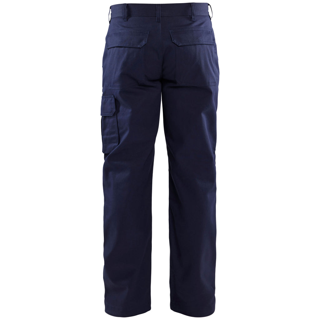 Blaklader 1724 Anti Flame Trousers Navy Blue Back