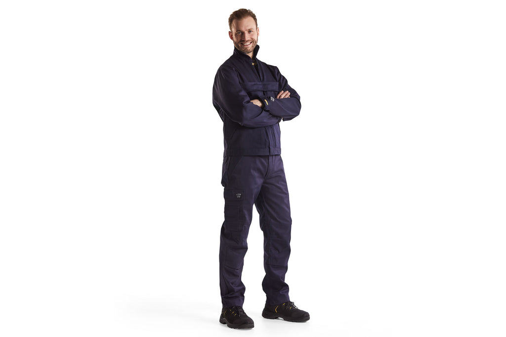 Blaklader 1724 Navy Blue Anti-Flame Trousers