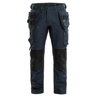 Blaklader 17501141 Craftsman Denim Trousers With Stretch Navy Blue Black Main