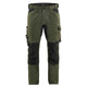 Blaklader 17511832 Craftsman Trousers With Stretch Forest Night Black Main