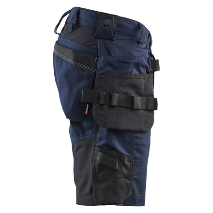 Blaklader 1752 Craftsman Shorts Stretch Dark Navy Blue Right