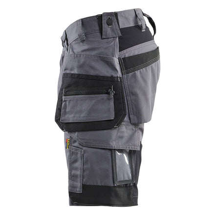 Blaklader 1752 Craftsman Shorts Stretch Mid Grey Left