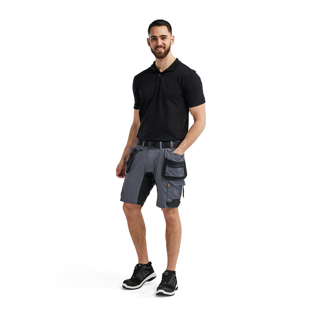 Blaklader 1752 Craftsman Shorts Stretch Mid Grey Model