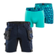 Blaklader Bundle: 1752 Dark Navy Blue Craftsman With Stretch + Boxers twin Pack