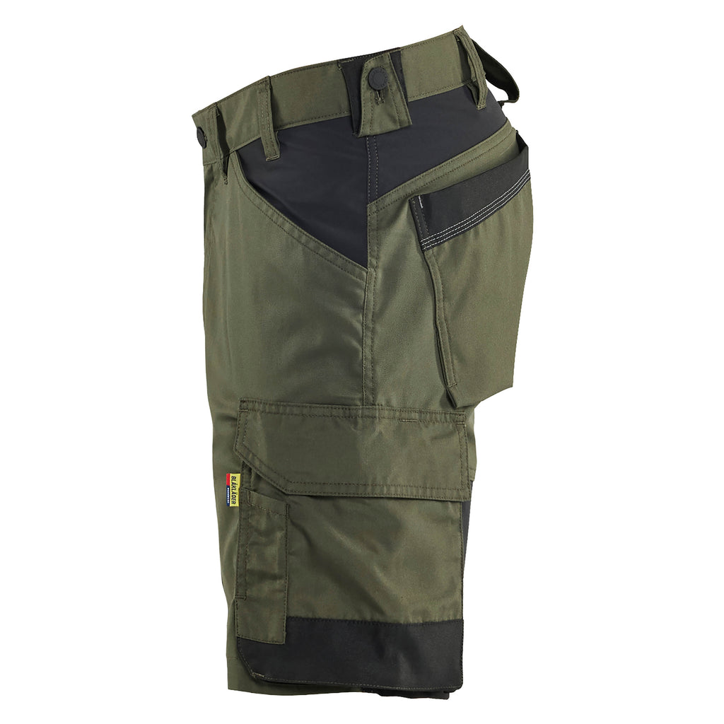 Blaklader 1753 Forest Night/Black Craftsman Shorts Stretch