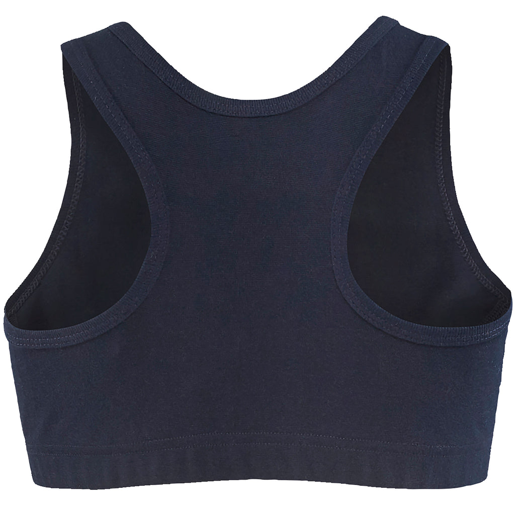 Blaklader 1825 Women’S Flame Resistant Sports Bra Navy Blue Back