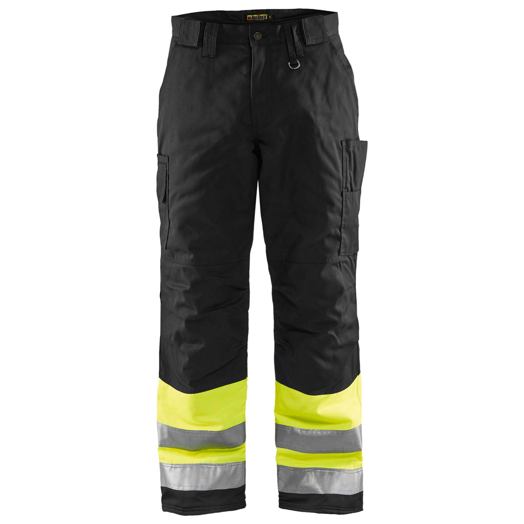 Blaklader 1862 Hi Vis Winter Trousers Hi Vis Yellow Black Main