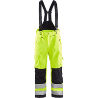 Blaklader 1867 Hi Vis Shell Trousers Hi Vis Yellow Black Main